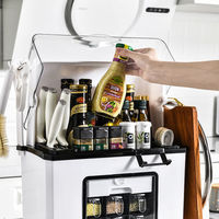 Boîte de rangement multifonctionnelle pour ustensiles de cuisine
