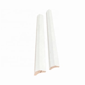 Cornisa de pino interior de buena calidad, moldura de corona imprimada blanca, cubierta de MDF - Product Image 3