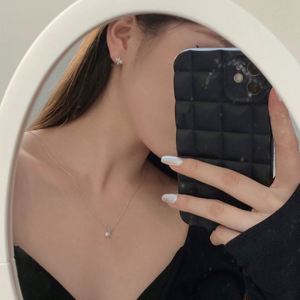 Dylam Personalized Design Trendy S925 <b>Silver</b> Symbol Fresh Water Peal 5A Diamond Zircon Stud <b>Earrings</b> - Product Image 5