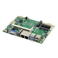 Placa BASE DE PC Industrial integrada i7 5500U 3,5 pulgadas Dual NIC 6xCOM 4G tarjeta SIM WiFi VGA Ubuntu Mini PC placa base