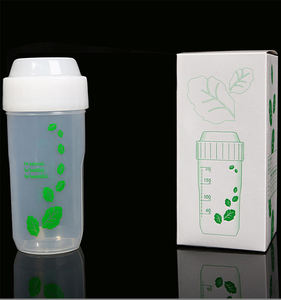 पारिस्थितिकी के अनुकूल सुविधा और पानी की बोतलें Drinkware प्रकार छोटे 250ml 300ml ब्लेंडर प्रोटीन प्रकार के बरतन - Product Image 2