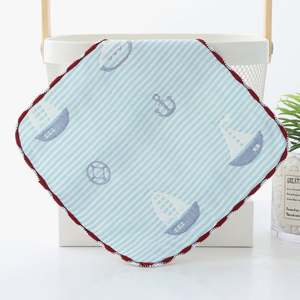 Gauze Baby Face Towel Handkerchief Super Soft 25x25cm 6 Layer Cotton <b>Muslin</b> Burp <b>Cloths</b> for Baby - Product Image 5