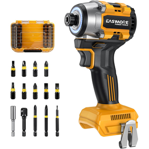 Atornillador de Impacto Inalámbrico de 20V y 12 Velocidades, Motor sin Escobillas de 3300 RPM con Luz LED, 270 N.m. de Torque Máximo y Parada Automática - Product Image 1