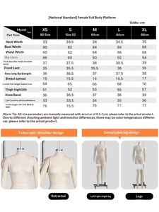 <span class=keywords><strong>Mannequin</strong></span> femme en tissu, buste de <span class=keywords><strong>couture</strong></span> avec support trépied réglable, différents motifs, mannequins de <span class=keywords><strong>couture</strong></span> ajustables - Product Image 3