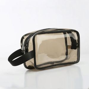 Bolsa de Aseo Transparente para Mujer, Bolsa de Viaje de Gran Capacidad para Maquillaje, Bolsas de Almacenamiento Portátiles Impermeables, Bolsa de Cosméticos para Damas - Product Image 2