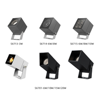 Extérieur Ip66 24v 220V 5W 10W 15W 25W Architecture Anti-éblouissement Projecteur Aménagement Paysager Spike Projecteur LED Jardin Spot Light