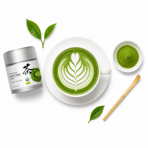 Authentic Uji Grade Matcha Powder Ceremonial Grade Premium Quality Stone Ground Pure Green <b>Tea</b> In Traditional Metal <b>Tin</b> - Product Image 1