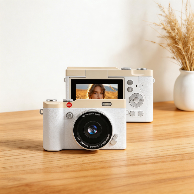 Children Digital Camera 48MP Video Recorder Portable Compact Mini Camera Autofocus School for Kids Gift