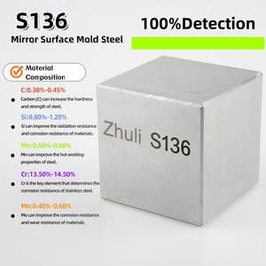 X36crmo17 DIN 1.2083 SUS420J2 sửa đổi JIS <span class=keywords><strong>ASTM</strong></span> 420 <span class=keywords><strong>ASTM</strong></span> S136 thép 1.2083 Khuôn Thép stavax ESR S136 cho PVC khuôn - Product Image 2