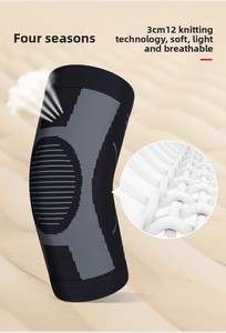 웰데이 무릎 보호대, 연중 스포츠 무릎 지지대, 무릎 건강을 위한 보온 및 보호 제공 - Product Image 5