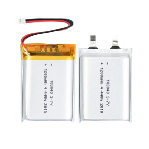 סוללת ליפו 103040 3.7V 1200mAh ליתיום יון פולימר למחשב נייד, שעון, משחקים עם /CE אישור - Product Image 3