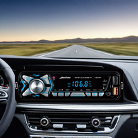 Lecteur radio stéréo 520 Single Din Lecteur amplificateur Mp3 avec lecteur d'autoradio BT Stéréo