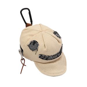 Cute Retro Casual Multifunctional Tote Bag Water-Resistant Durable Canvas Portable Coin Purse Lanyard Vintage <b>Printed</b> Keychain - Product Image 2