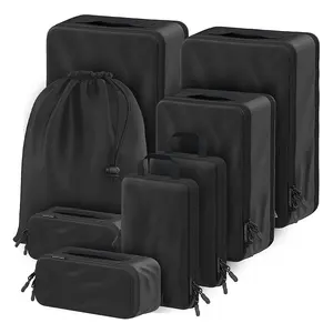 Cubos de embalaje para bolsas organizadoras de viaje para equipaje, maletas, Juego de bolsas organizadoras con diferentes bolsas de accesorios de viaje