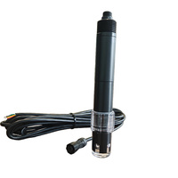 Capteur de pH en ligne YCH, installation encastrée, sortie RS-485/Modbus, précision 5% FS, plage de détection 0-14, temps de réponse 10s, pour bassins piscicoles