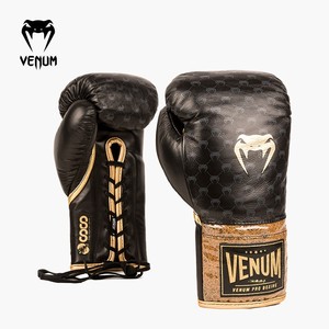 Gants de boxe professionnels en cuir de vachette For Venom COCOMONOGRAM pour entraînement Sanda, Muay Thai, Free Fighting, 8oz 10oz 12oz - Product Image 2
