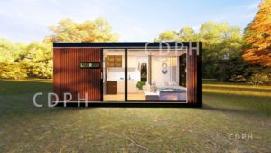 Maison conteneur modulaire préfabriquée 2025, économique, moderne, compacte, pliable, mobile, 3 chambres, personnalisable - Product Image 4