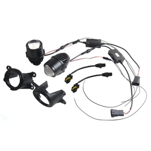 SANVI 2.0 Inch Fog Lamp Motorcycle Car Fog Lamp 5500K 37W Bi Led Fog <b>Projector</b> Headlight Lens - Product Image 3