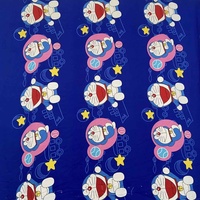 Tissus imprimés en gros pour enfants, motifs de dessins animés d'animaux, tissu imprimé en polyester, tissu imprimé pour linge de lit