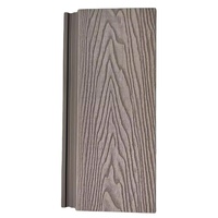 Panneau de plafond et panneau mural en WPC imperméable antidérapant pour extérieur, revêtement mural en PVC imitation bois, façade en bois d'érable, forme carrée