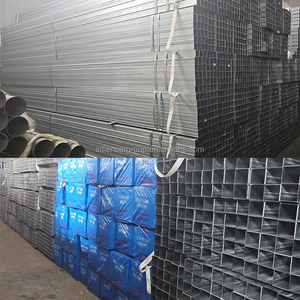 Poste de valla de Metal de sección hueca Rectangular de alta calidad Tubo cuadrado de acero galvanizado de alta calidad - Product Image 4