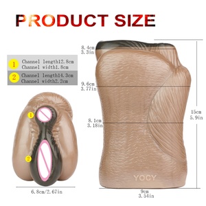 YOCY Animal Horse Vaginal Anal Fantasy Male <b>Masturbator</b> Silicone Vagina Pocket Pussy Penis Sucker Male <b>Masturbator</b> Sex Toys - Product Image 3