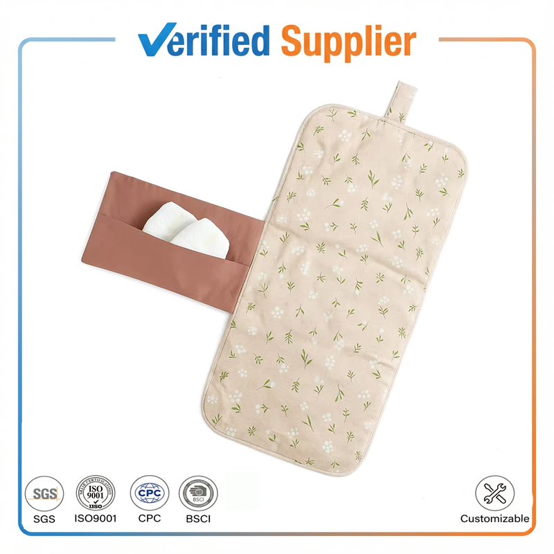 Portable Diaper Changing Pad Set with