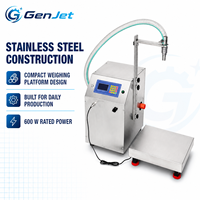 Machine de remplissage et de pesage automatique GenJet de 72 litres par minute pour lessive, liquide vaisselle et produits nettoyants