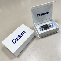 Boîtes en papier vides personnalisées et étiquettes pour flacons de 3 ml, 5 ml, 10 ml, emballage de flacons rechargeables