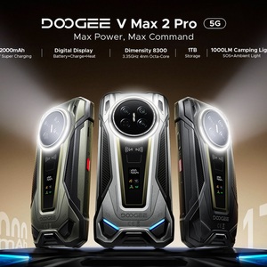 Smartphone robuste <span class=keywords><strong>Doogee</strong></span> <span class=keywords><strong>V</strong></span> Max 2 Pro 5G Octa Core IP68 16 Go + 1 To, écran 6,78 pouces, batterie 22000 mAh, Android 16, NFC - Product Image 4