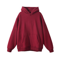 Sweat-shirt à capuche basique pour homme, unisexe, couleur unie, en fibre d'acétate, traitement sans repassage, veste décontractée