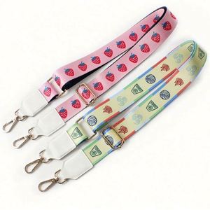 High Quality Leather Accessories for Shoulder <b>Replacement</b> Purse Embroidered Wide Belt Custom <b>Bag</b> <b>Strap</b> - Product Image 3