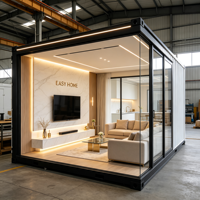 Maison modulaire moderne détachable de type Apple Cabin pour salon