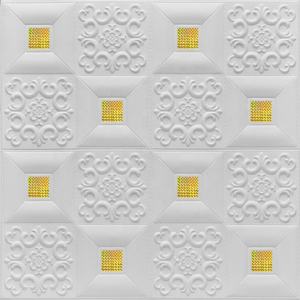 Sofisticado technologies-papel tapiz de espuma 3d pe para decoración de pared, pegatina de pared de espuma xpe autoadhesiva - Product Image 5