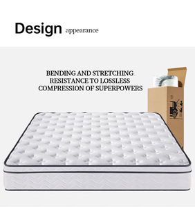 The Best Factory Roll Sleeping <strong>Queen</strong> Size <strong>Memory</strong> <strong>Foam</strong> <strong>Mattress</strong> with Pocket Springs for Motion Isolation Hypo-allergenic - Product Image 4