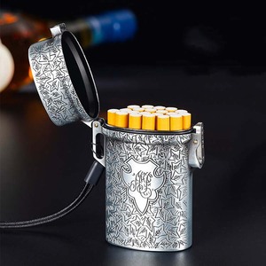 Entrega rápida a prueba de agua 20-Capacidad Retro <span class=keywords><strong>Metal</strong></span> <span class=keywords><strong>Cigarette</strong></span> <span class=keywords><strong>Case</strong></span> Style Diseño clásico para hombres - Product Image 1