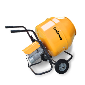 Direktvertrieb 140L Elektrischer Zweirad-Mobilmischer für Zementmörtel Tragbare Betonmischer-Maschine Handgeschobener Mischer - Product Image 1