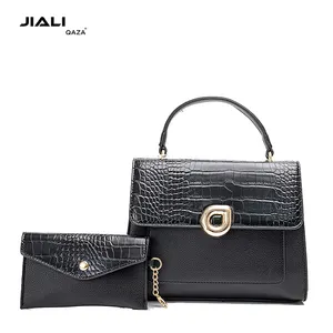 wholesale woman wallets and handbags tendency 2023 new fashion casual leather crocodile ladies handbags high quality sac femme