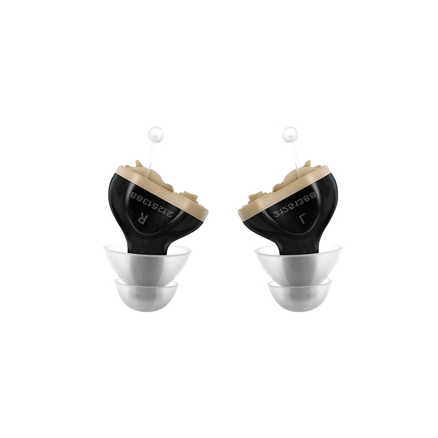 Low Cost Pocket Mini Small Invisible Ear Hearing Aid CIC Hearing Aids With A10 Battery for Seniors