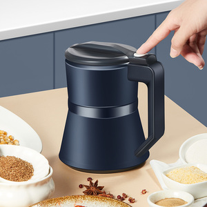 Máy pha cà phê Moka chất lượng cao, di động, tự nghiền ngũ cốc, kèm chổi, bán buôn - Product Image 2