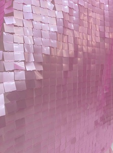 Оптовая Цена Роскошная африканская кружевная ткань 18 мм квадратные блестки вышивка ткани для платьев - Product Image 3