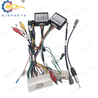 تسخير الأسلاك التلقائي 21Pin 69Pin محول مع 2 Canbusex لسيارات هيونداي سوناتاس K3 مشغل أندرويد للسيارة