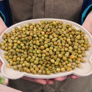 Chips de pois chinois croustillants à l'ail en vrac Snack Chips Snacks de haricots frits au four avec certificat casher Savoureux croustillant Snaps <span class=keywords><strong>Food</strong></span> - Product Image 1