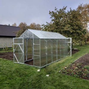 ประกอบได้อย่างง่ายดายกันน้ำกรอบอลูมิเนียมโพลีคาร์บอเนตในสวนเรือนกระจก - Product Image 4