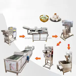 Automatic Meat Processing Machinery Meatball Production Line Meat Ball Forming Machines Fish Meatball Making Machinery