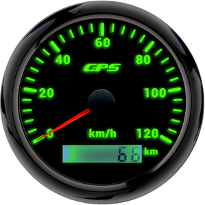 Nuevo Velocímetro GPS para Motocicleta, Automóvil y Embarcaciones, con Indicador de Velocidad en <span class=keywords><strong>MPH</strong></span> y KMH, LED Rojo, Resistente al Agua IP67, 85 mm - Product Image 6
