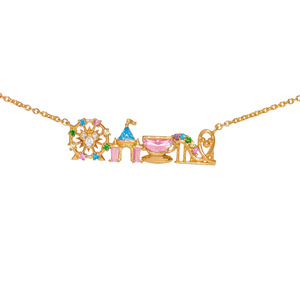 Colar de Cristal SongYi, Joias Estéticas Kidcore, Choker Temático de Parque Mágico, Presente Personalizado para Amantes de Joias - Product Image 4
