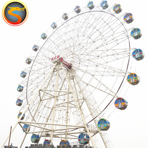 Prezzo di fabbrica 30m-60m <span class=keywords><strong>ruota</strong></span> <span class=keywords><strong>panoramica</strong></span> con luci a LED attrazioni del parco divertimenti parco Ferris giri <span class=keywords><strong>ruota</strong></span> - Product Image 6