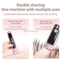 Tondeuse électrique double tête pour femme, tondeuse à poils du maillot multifonctionnelle, étanche, pour usage domestique