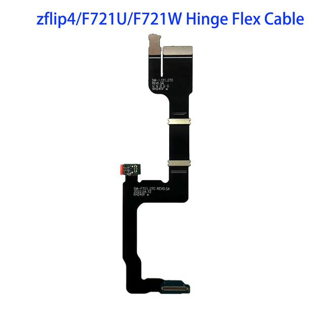 Replacement Hinge Flex Cable Main Screen Connector Ribbon for for Z Flip4 F721U/F721B/F721W Repair